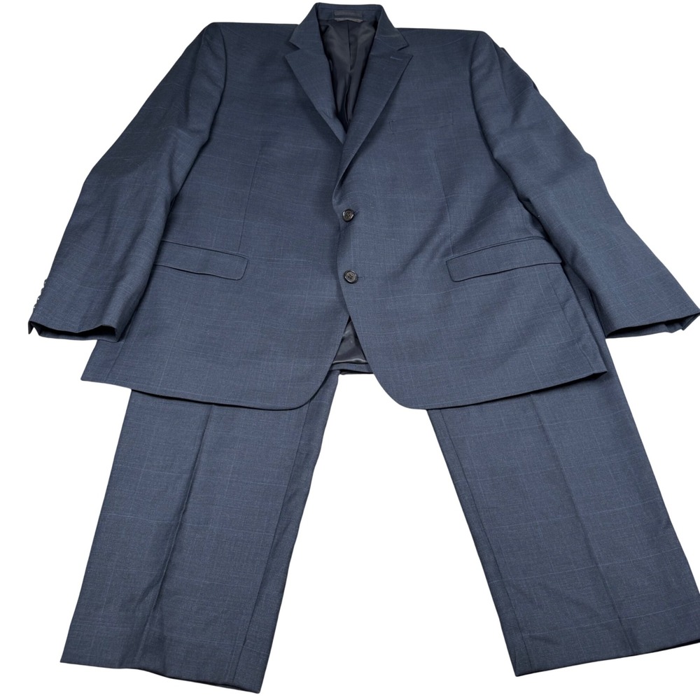 Lauren Ralph Lauren Men's Navy Blue Suit Two-Piece Blazer & Pants